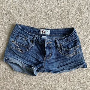 Jean shorts